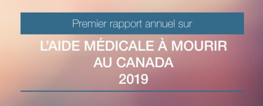 Euthanasie: analyse du 1er rapport annuel de Santé Canada